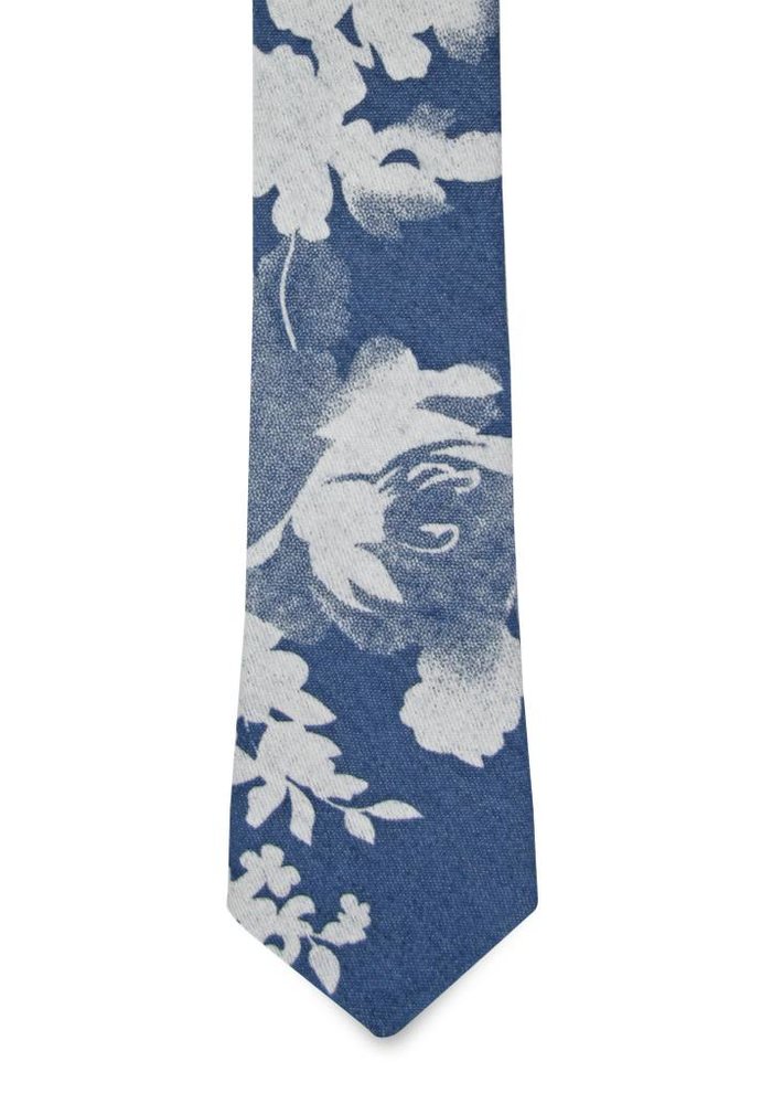 The Florian Cotton Floral Tie