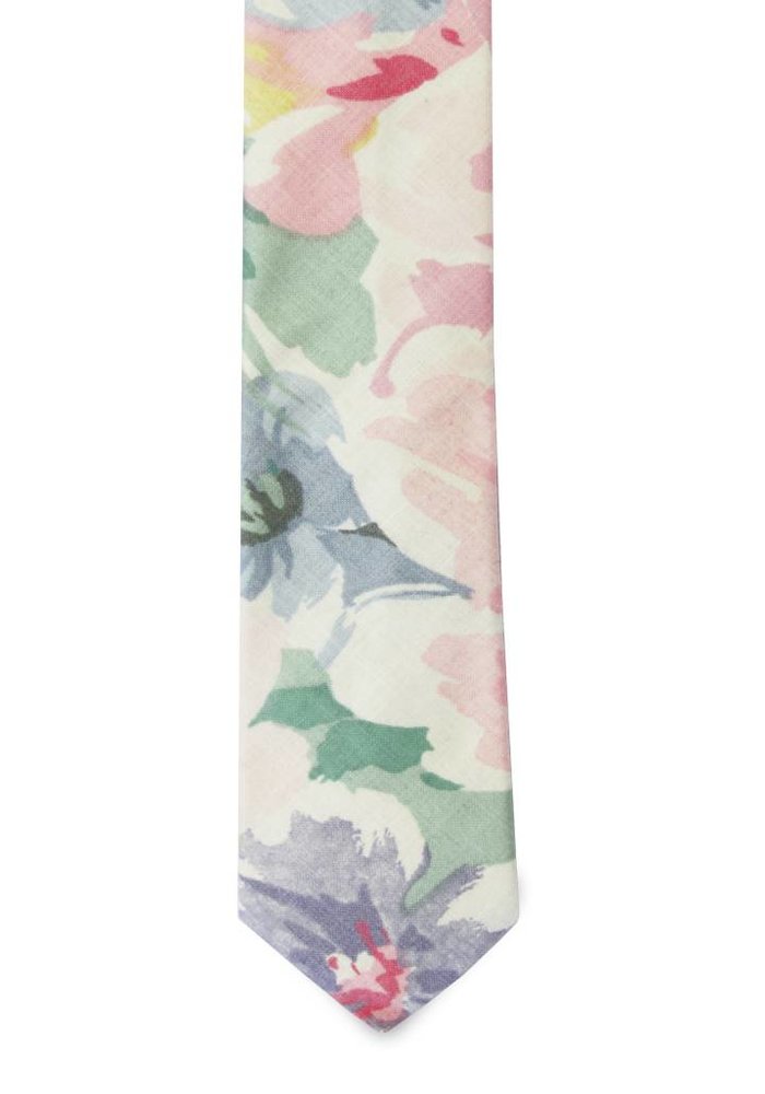 The Montero Floral Cotton Tie