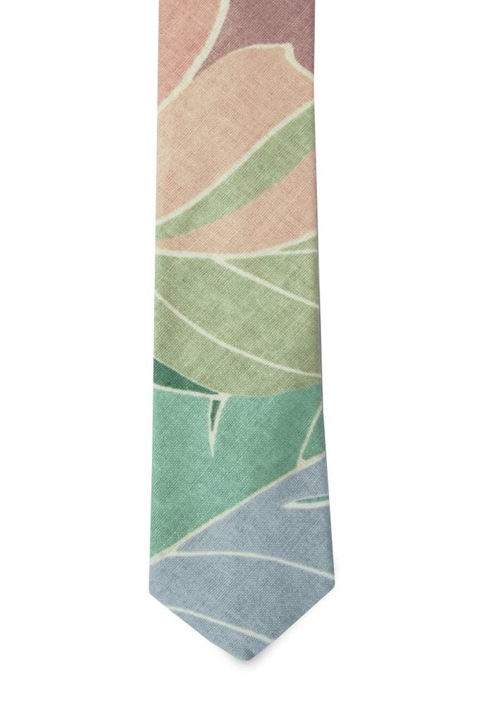 The Rivera Cotton Floral Tie