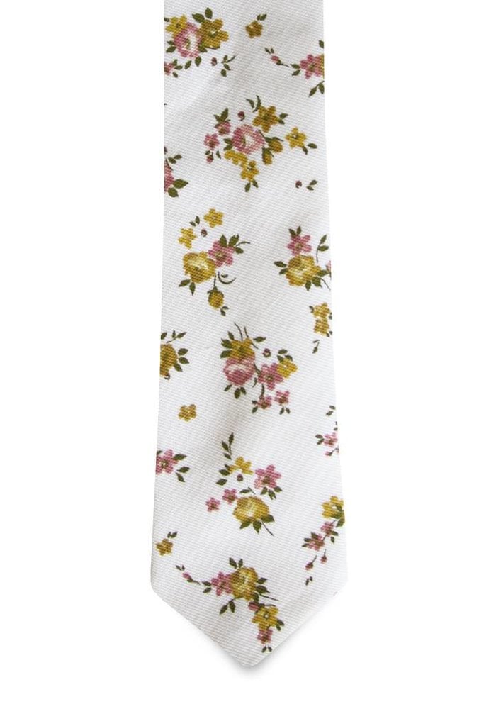 The Zia Floral Cotton Tie