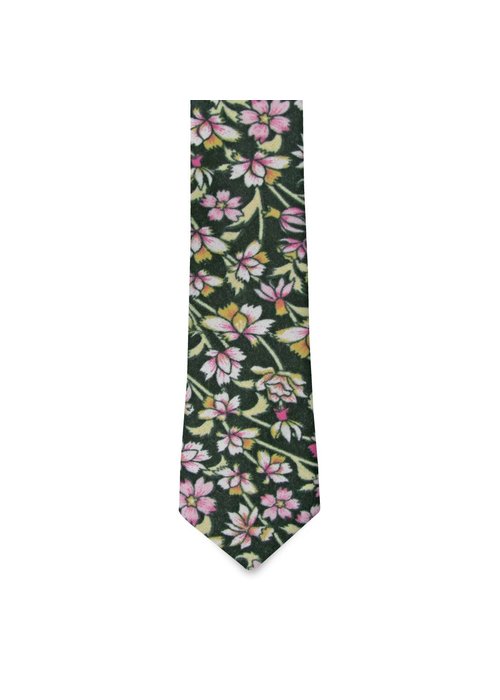 The Atkins Floral Tie