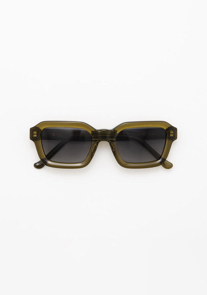 Enzo - Olive / Black