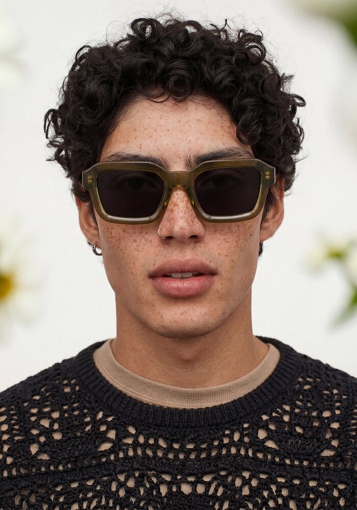 Enzo - Olive / Black
