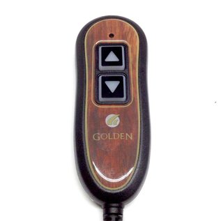 Golden ZK1200-HC New Golden Burl Grain 2 Button Hand Control