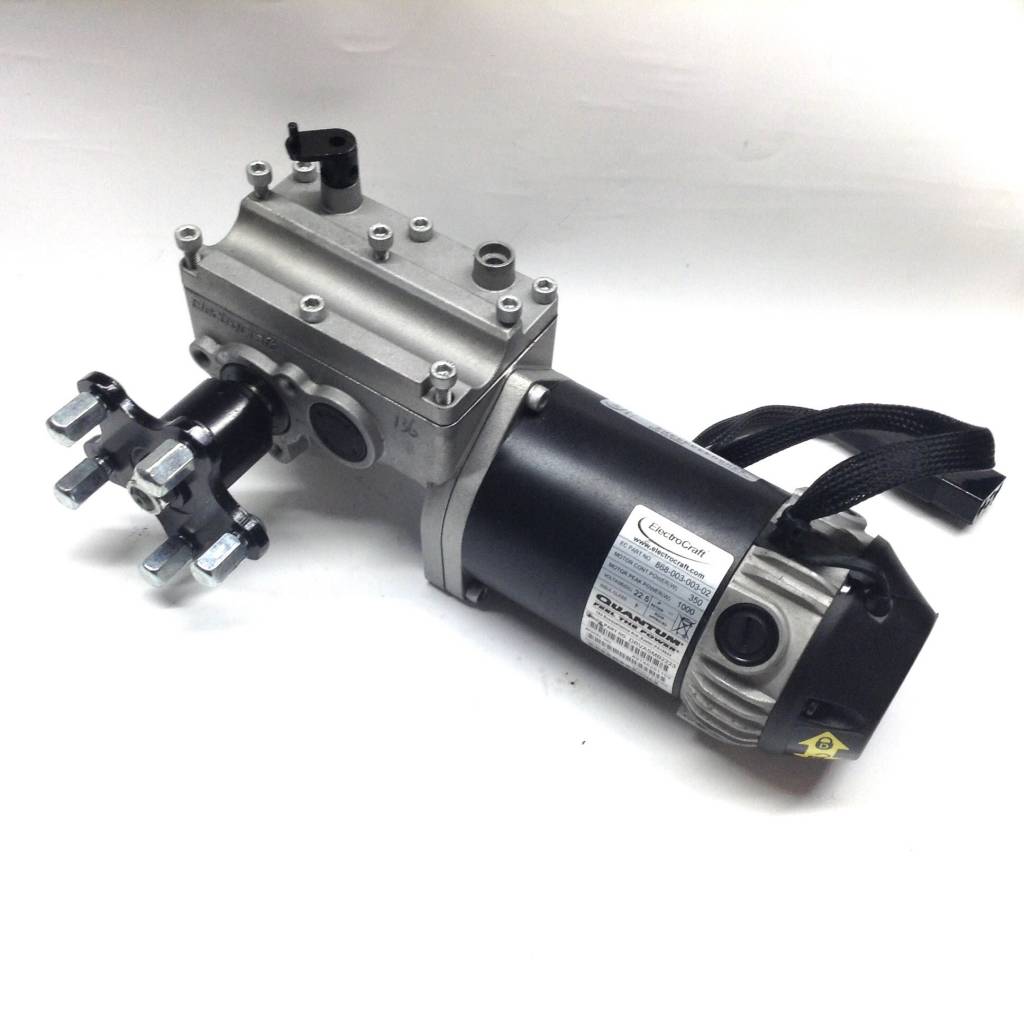 DRVASMB2223 Used Electrocraft Left Motor/Gearbox for Pride Quantum Q6