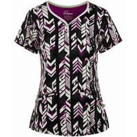 Healing Hands CLEARANCE  Healing Hands Isabel Print Top 2218