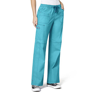 WonderWink CLEARANCE Women's WonderFlex Faith Multi-Pocket Cargo Pant 5108