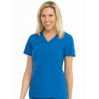 Med Couture CLEARANCE - Energy Racerback Shirttail Serena Top 8579