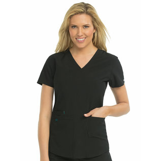 Med Couture CLEARANCE - Energy Racerback Shirttail Serena Top 8579