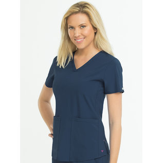 Med Couture CLEARANCE - Energy Racerback Shirttail Serena Top 8579