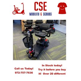Drive Medical Drive Scout DST 3-Wheel Travel Scooter