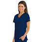 Grey's Anatomy CLEARANCE - Women's 4 Pocket Elastic V-Neck B-Tape Scrub Top  GIT007