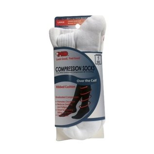 +MD Compression Socks OTC Ribbed Cushion