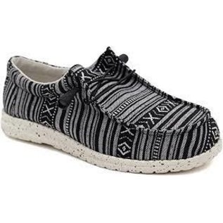 Hola Women's Hola Canvas Upper Fashion Slip On Loafers