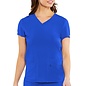 Med Couture Clearance - Energy Women's Knit Back Solid Scrub Top 8478