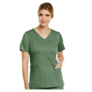 Maevn Women's Matrix - Double V-Neck Top 3501