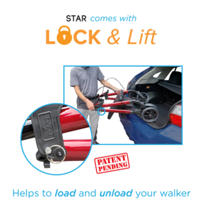 Nova Star 8 Rollator Walker