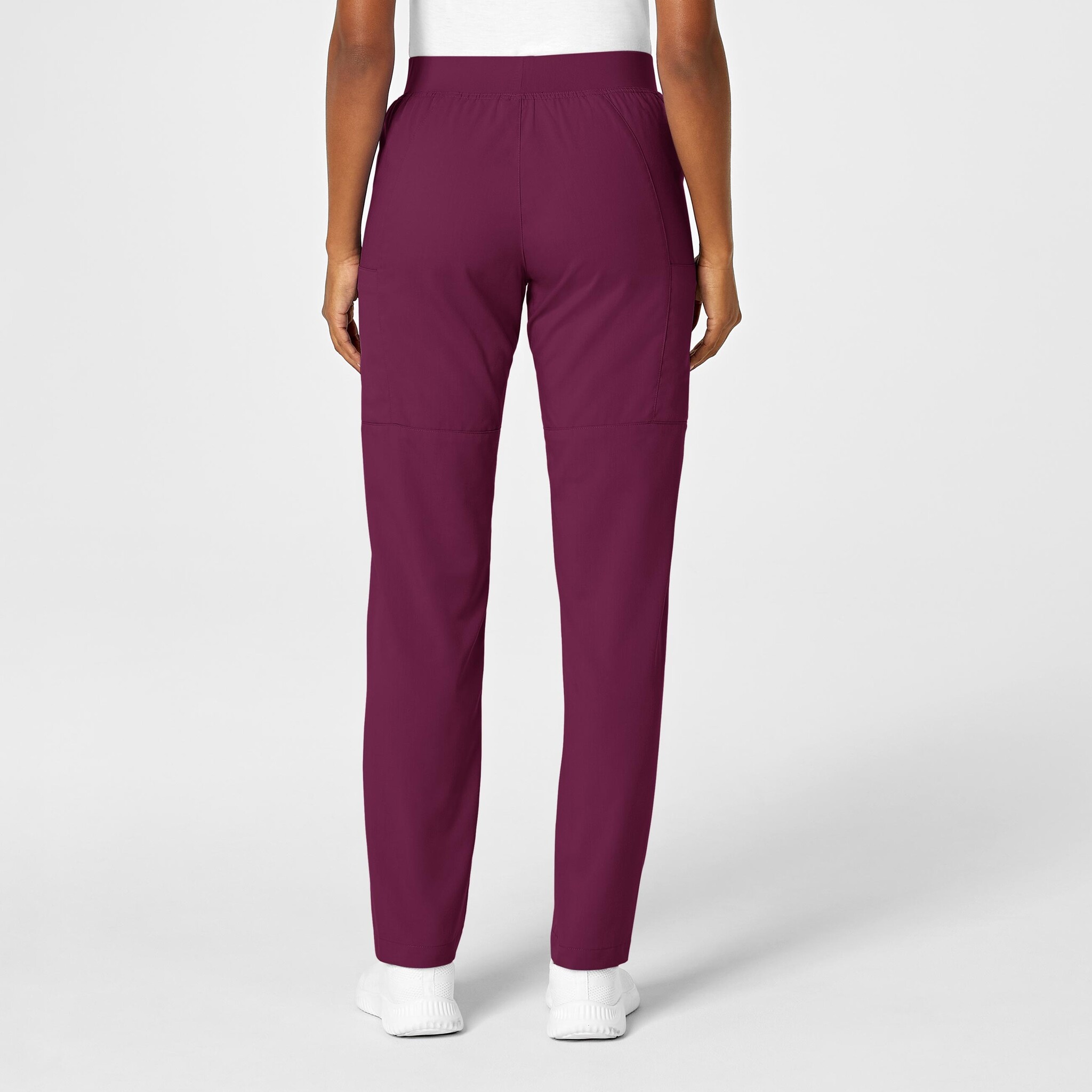 Pantaloni Cargo WonderWink Donna Vino Taglia XL – Scrub Elasticizzati Confortevoli