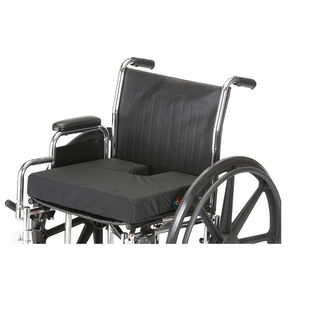 Nova Nova Gel Foam Wheelchair Cushion with Cuttout 18x16