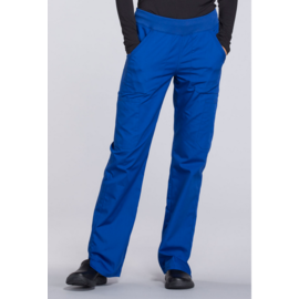 Cherokee WW Originals Mid Rise Straight Leg Pull-on Cargo Pant WW210