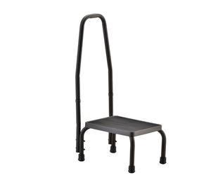 Nova Step Stool with Hand Rail - CSE Mobility and Scrubs