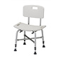 Nova Nova Heavy Duty Bath Bench with Back 500 Weight Cap