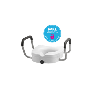 Nova Nova Raised Toilet Seat with Detachable Arms