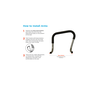 Nova Nova Raised Toilet Seat with Detachable Arms