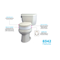 Nova Nova Toilet Seat Riser Standard