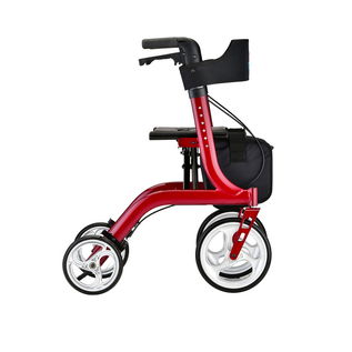 Nova NOVA Express Rollator10" Wheels Red