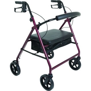 Probasics Bariatric Aluminum Rollator 8"