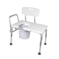 Carex Carex Bathtub Transfer Bench With Opening & Bucket