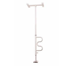 Stander Stander Bathtub Security Pole & Curve Grab Bar White