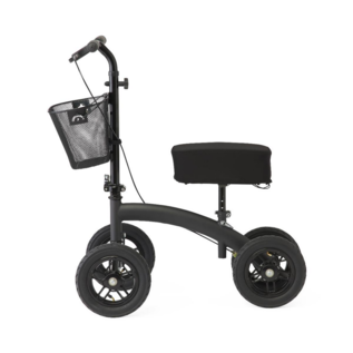 Medline Medline Quad-Wheel  Steerable All-Terrain Knee Scooter-Walker