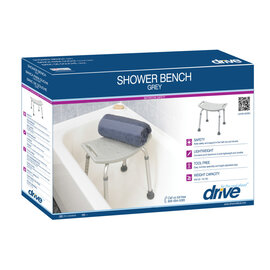 Drive Medical Drive Bath Bench Without Back
