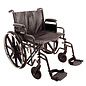 Probasics ProBasics Heavy Duty K0007 Wheelchair, 22" x 18" Seat with Footrests