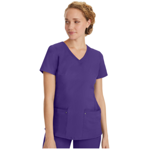 Healing Hands Women's Purple Label Yoga Juliet Top 2245