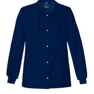 Cherokee CLEARANCE - Warm-Up Snap Front Jacket 1330 Navy