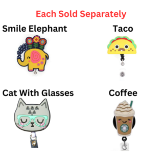 Jellies Retractable ID Holders