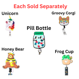 Jellies Jellies Retractable ID Holders