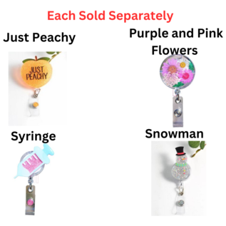 Glitterific Badge Reel