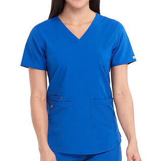 Med Couture CLEARANCE - Energy Racerback Shirttail Serena Top 8579