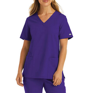 Maevn Women's Momentum Double Vneck Top 5001