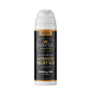 NAYSA Naysa CBD Intensive Relief Rub With Emu Oil 2000mg 150 ML