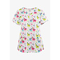 Maevn  V-Neck Print Top 9800