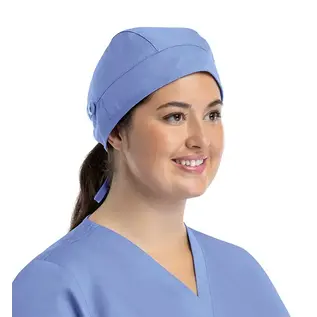 Maevn Maevn Unisex Scrub Cap with Button NC015