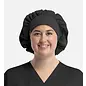 Maevn Womens Bouffant Scrub Cap Black