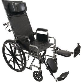 Probasics Reclining Wheelchair with Removable Desk Arms & ELRs