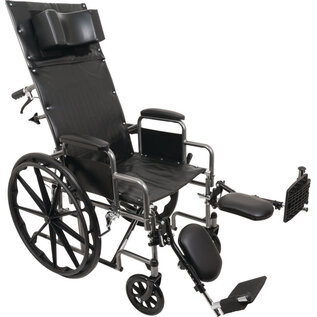 Probasics Reclining Wheelchair with Removable Desk Arms & ELRs