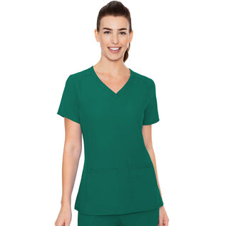 Med Couture  Women's Side Pocket Top 2468